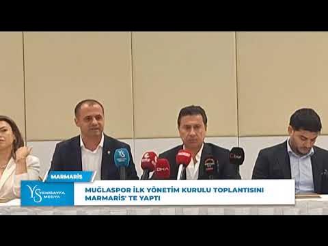 MUĞLASPOR İLK YÖNETİM KURULU TOPLANTISINI MARMARİS' TE YAPTI