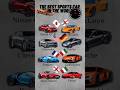 The Best Sports Car In The World | #shorts