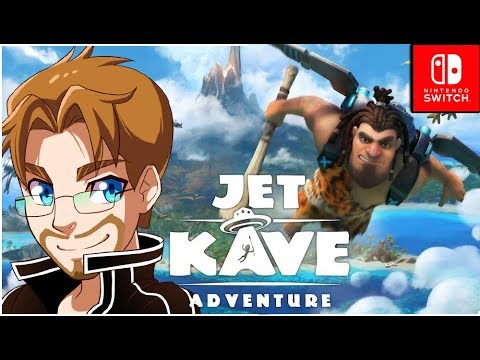JET KAVE ADVENTURE! Caveman Jetpack FUN! (Nintendo Switch