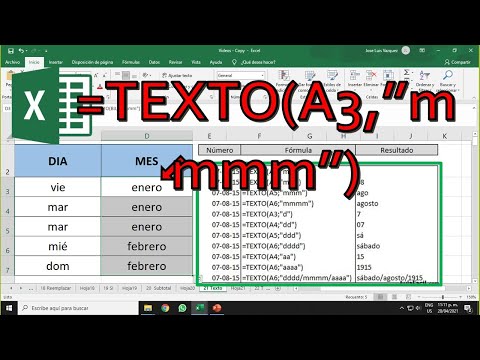 Excel Formula Texto