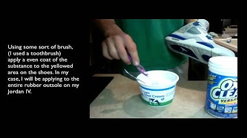 [Retr0bright]Homemade Sea Glow For Yellowed Soles.mp4