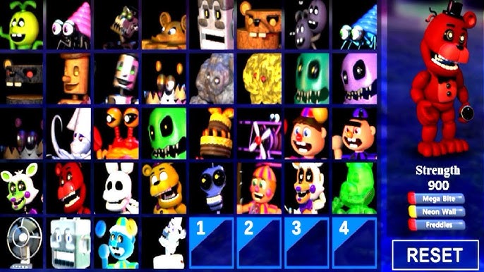 All animatronics in five nights at candy's 2 #fyp #horror #horror #fiv