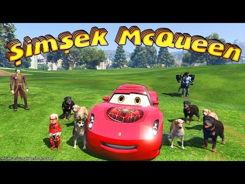 Şimşek McQueen Köpekleri Kurtarmaya Geliyor