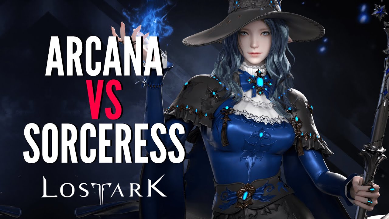 Lost Ark ARCANA VS SORCERESS - Mage Classes Guide! Beginners Guide 2022