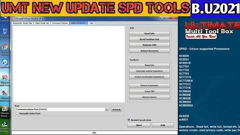 Umt Dongle New Update SPD Tools !! Ultimate unisoc module v0.1 😱 Best Update Umt 2021