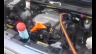 2007 Saturn Relay engine coolant flush