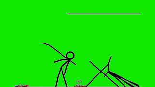 funny stick man animated cartoon green screen video for youtubers copyright free to use