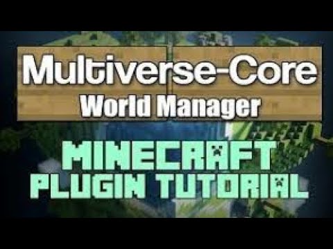 How to make multiple world in your minecraft server | Multiverse ...