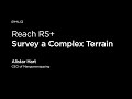 Survey a Complex Terrain with Reach RS+ | Live from Intergeo 2018