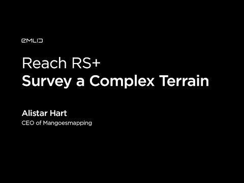 Survey a Complex Terrain with Reach RS+ | Live from Intergeo 2018