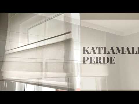 Tül perde /Katlamalı