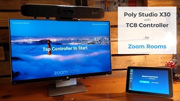 Poly Studio X30 & TC8 - Setup / Test for Zoom Rooms