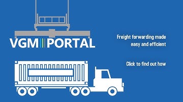 PORTRIX LOGISTIC SOFTWARE - VGM PORTAL