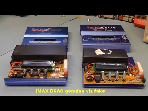 Scullcom Hobby Electronics #1 - IMAX B6AC genuine viz fake