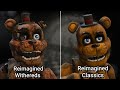 Fnaf reimagined classics vs withereds