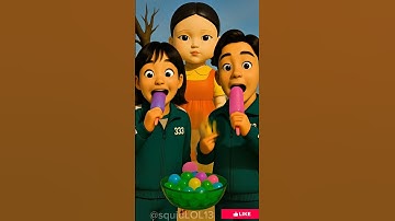 Squid Game AI Edible Ice Cream ASMR #squidgame #asmr #squidgame3