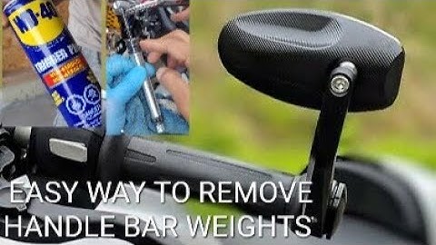 2022 CB650R Easy way to install bar end mirrors, CB300 AND MORE