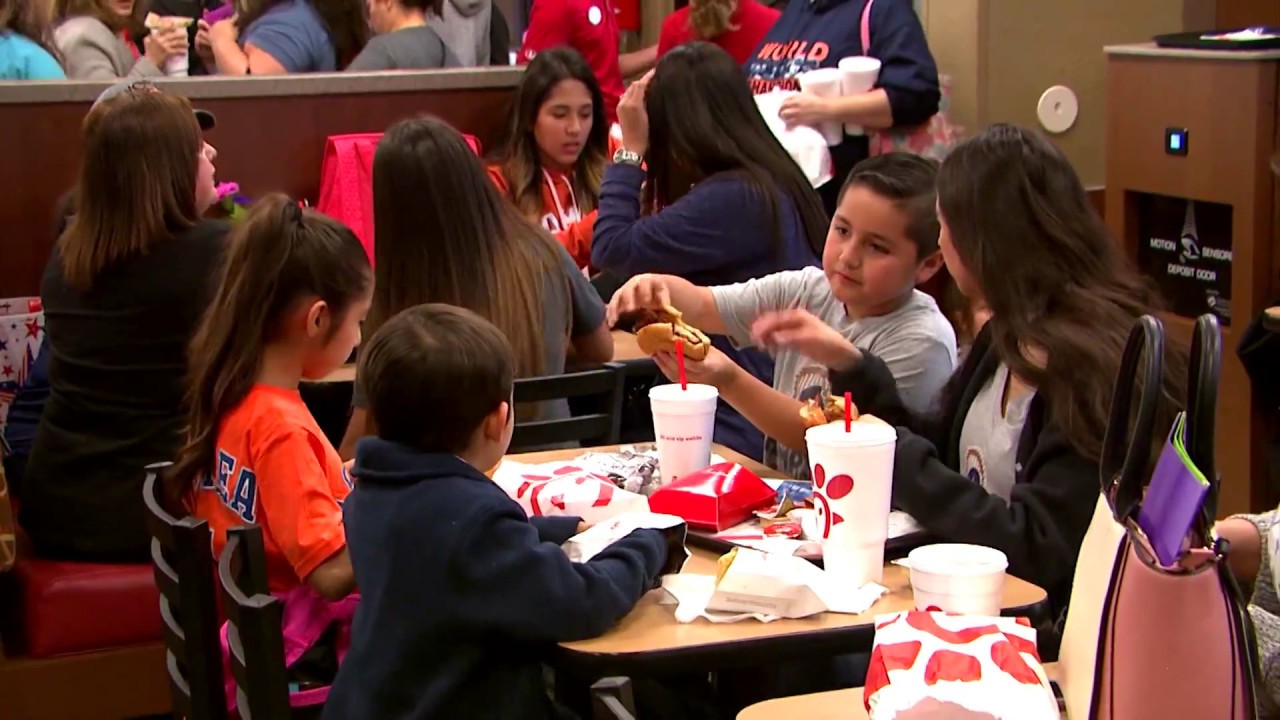 Astros at ChickfilA YouTube