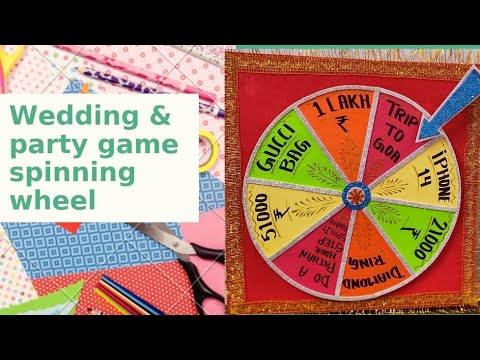 How to DIY: Drink Spin-the-Wheel Game For Your Wedding Bar – Kimposed