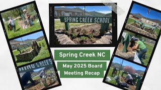 Spring Creek NC | May 2025 Board Presentation & Community Vision
