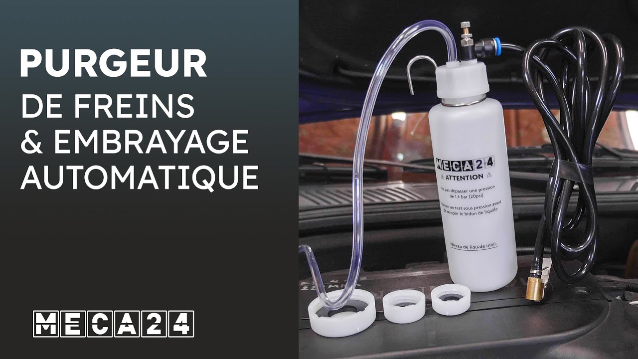 Purger et remplacer son liquide de frein simplement!👌Test Purgeur  Automatique👍 