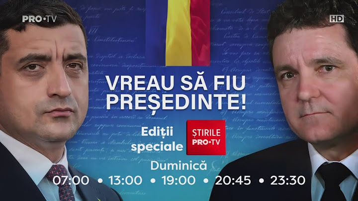 Pro TV - Știrile Pro TV - Vreau Să Fiu Președinte - Special Edition - Promo - May 2025