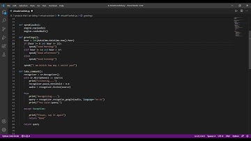 ● virtual assistant created using python