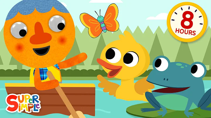 🔴 Row Row Row Your Boat + More 🐥 | Almost 9 Hours of Kids Songs And Nursery Rhymes