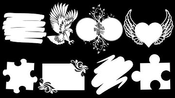 Stylish Shape Png Design Zip File Free Download |How To Downlowd Zip File Shape Png| Zarraq Creation