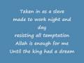 Zain baikha  allah is enough for me with lyrics