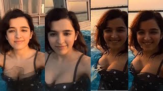 Bollywood Singer Shirley Setia 👙Chilling Inside a Pool on a Maldives Vacation