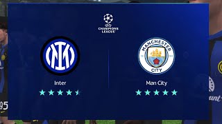 UCL!!! MAN CITY VS INTER MILAN CHAMPIONS LEAGUE SEMIFINAL LEG2 IN FC MOBILE LET'S GO!!!