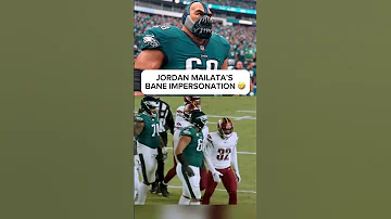 Jordan Mailata As BANE Philadelphiaeagles Nfl 