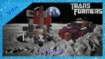 Transformers Leadfoot in Minecraft - 1:1 Scale - Tutorial