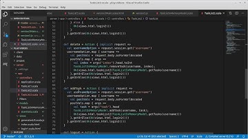 JSON Ajax Task List Part 5 (Play using Scala)