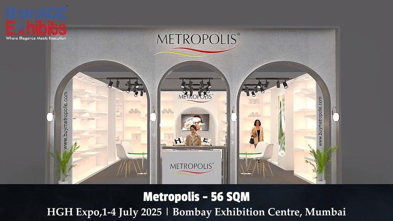 Metropolis at HGH Expo 2025 – Designed & Built by BrainADZ Exhibits