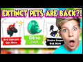 EXTINCT PETS COMING BACK in The FOSSIL EGG in Adopt Me!?! Prezley