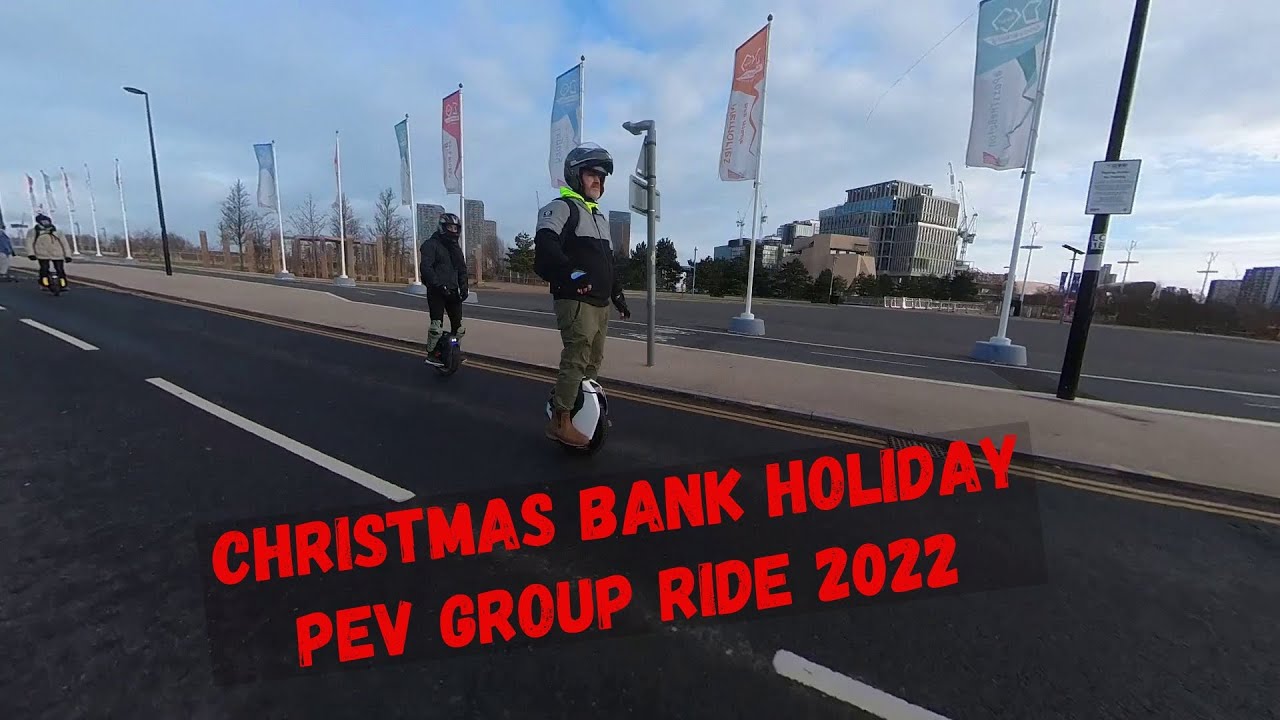 Christmas Bank Holiday Group Rides. erides EUC Upgrades. YouTube