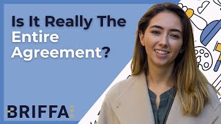Entire Agreement Clauses EXPLAINED | Intellectual Property Law | Briffa Legal