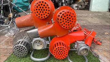 Dàn tắc xi Bơm nước & Rút Nước Mọi. Bơm Sắt & Bơm Inox ống 90. Giúp rút nước nhanh chống tiện lợi