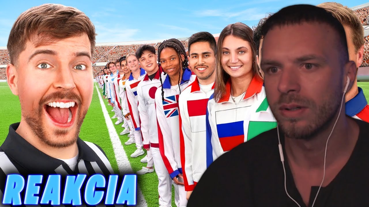 RESTT – REAKCIA NA MRBEAST | EVERY COUNTRY ON EARTH FIGHTS FOR $250,000!