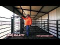 Protected Portable Calving Barnfrom GoBob Pipe and Steel Protected Portable Calving Barnfrom GoBob Pipe and Steel