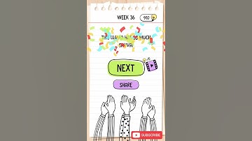 Brain Test Week 36 Where is my white sheep Walkthrough