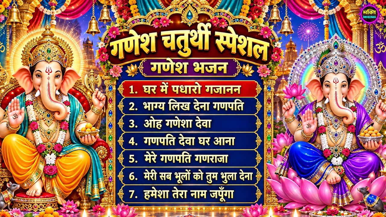 Ganesh Chaturthi Special 2026 🙏 गणेश भक्ति भजन | Nonstop Ganpati Jukebox | Ganesh Songs