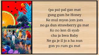 RED VELVET - RED FLAVOR (Easy lyrics) Resimi