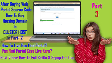 How to Live Pan Find Portal 2023-24  Source Code @cwpsolution