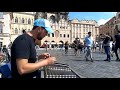 Original street music performance