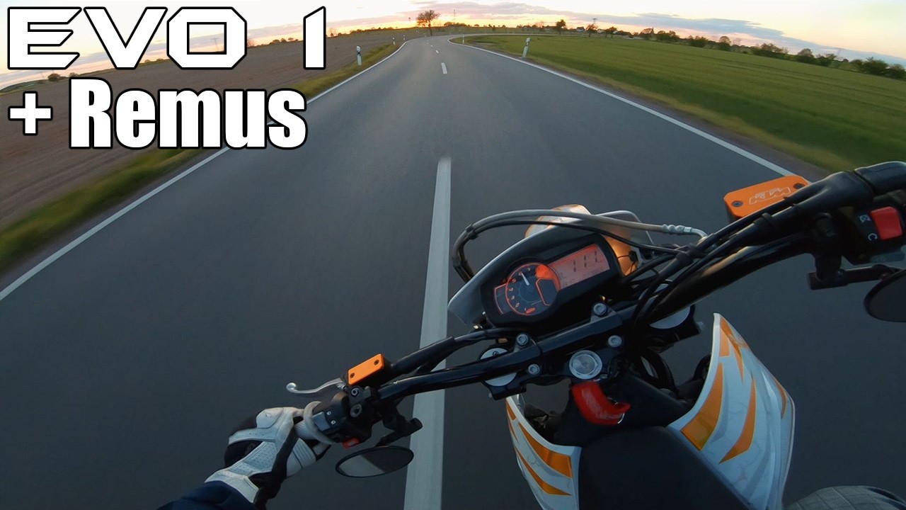 EVO 1 + Remus🔊 - Testfahrt - KTM 690 SMC R