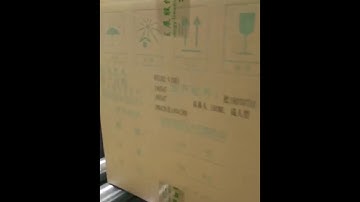 Meenjet MX4 Printing Four Line Message on Two Sides of Box