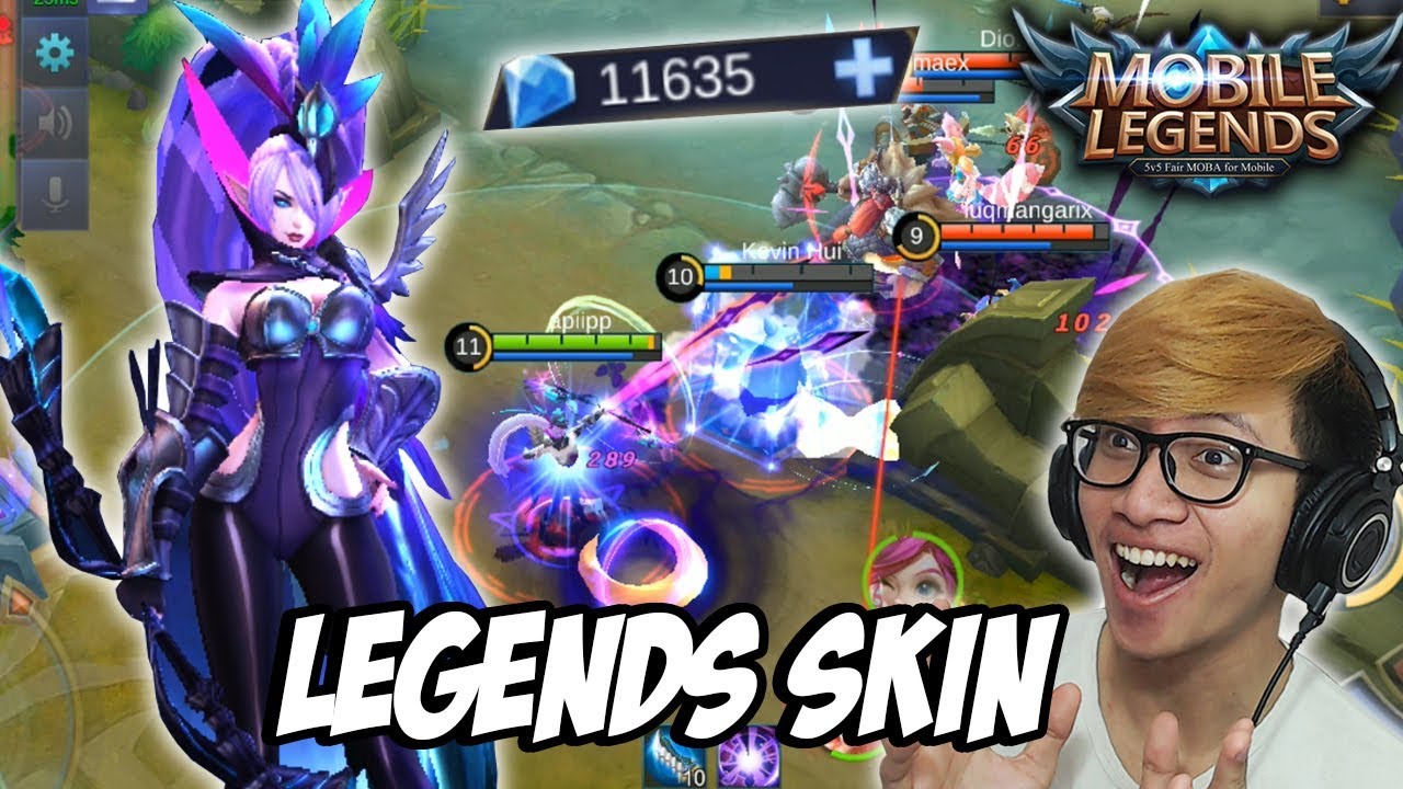 NEW SKIN MIYA LEGENDS 11000 DIAMOND MOBILE LEGENDS INDNOESIA